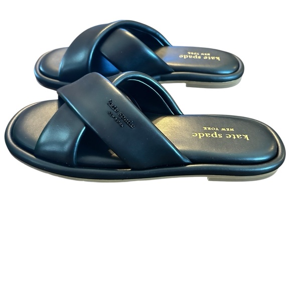 Kate Spade Rio Slide Sandal Black Size 8 - Picture 7 of 11